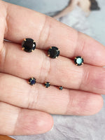black diamond cz screw ball back piercing